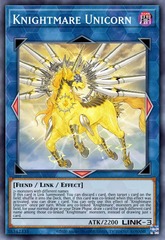 Knightmare Unicorn - RA01-EN043 - Quarter Century Secret Rare - 1st Edition